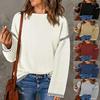 Women's Off-the-Shoulder Casual Long Sleeve T-Shirt