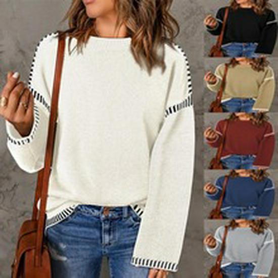 Women's Off-the-Shoulder Casual Long Sleeve T-Shirt