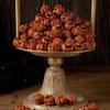 Tiny Pumpkins 16 Pieces Resin Pumpkin Figurine Halloween Miniature Sculpture For Living Room Bookshelf Car