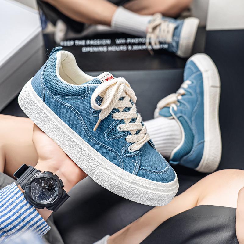 Men's shoes trendy canvas shoes Guochao brand youth shoes new spring and autumn trendy shoes casual student board shoes
