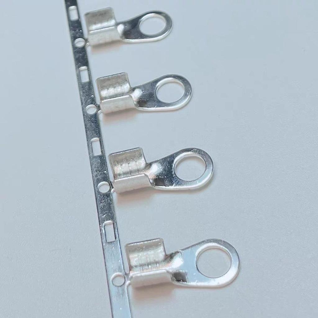 RNB3.5-5 Single Leg Cold Crimp Copper Wire Terminal, 2.5-6mm, Horizontal Continuous Reel