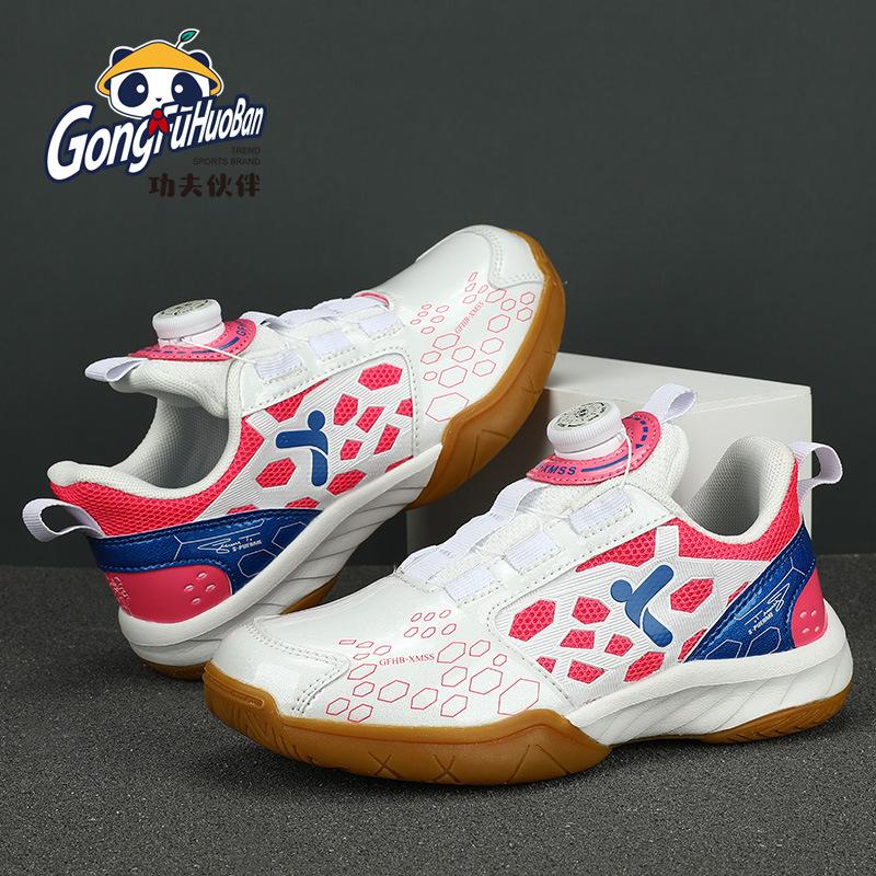 Badminton shoes table tennis shoes skipping rope special luminous children's game training sports shoes feather pong shoes foreign trade