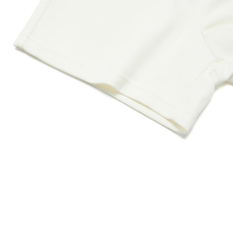 Li Ning Sport Simple Solid Color Printed Loose Casual Shorts Women Shorts Off-White AKSV832-2