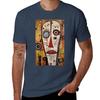 Art Brut Pale Face Tshirt Large Size Casual Short Sleeve Top