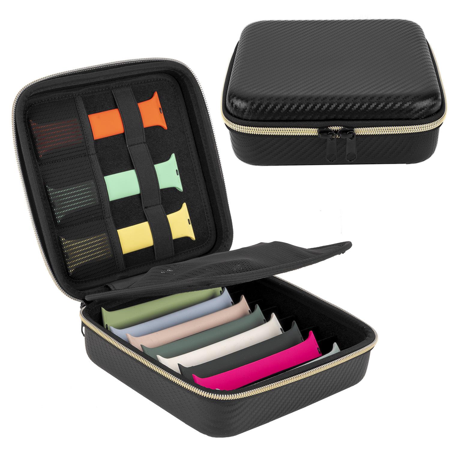 

Чехол для хранения ремешков для часов, вмещает 38 ремешков для часов, подходящих для большинства размеров ремешков для часов, органайзер для аксессуаров для ремешков для часов