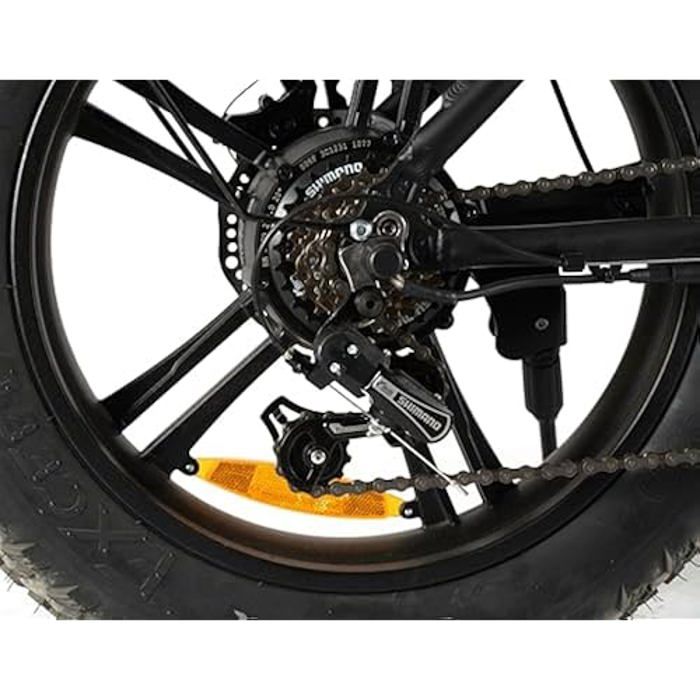 Elektrokolo - NILOX - X9 - 250 W - 20 palců - 25 km/h - Černá