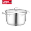 Debo 26cm Doppelwandiger Dampfgarer aus 304 Edelstahl