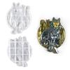 Wolf Relief Wall Decor Mold Jewelry Casting Mold Silicone Charm Mold Diy Crafts Mold Pendant Craft Supplies for Women