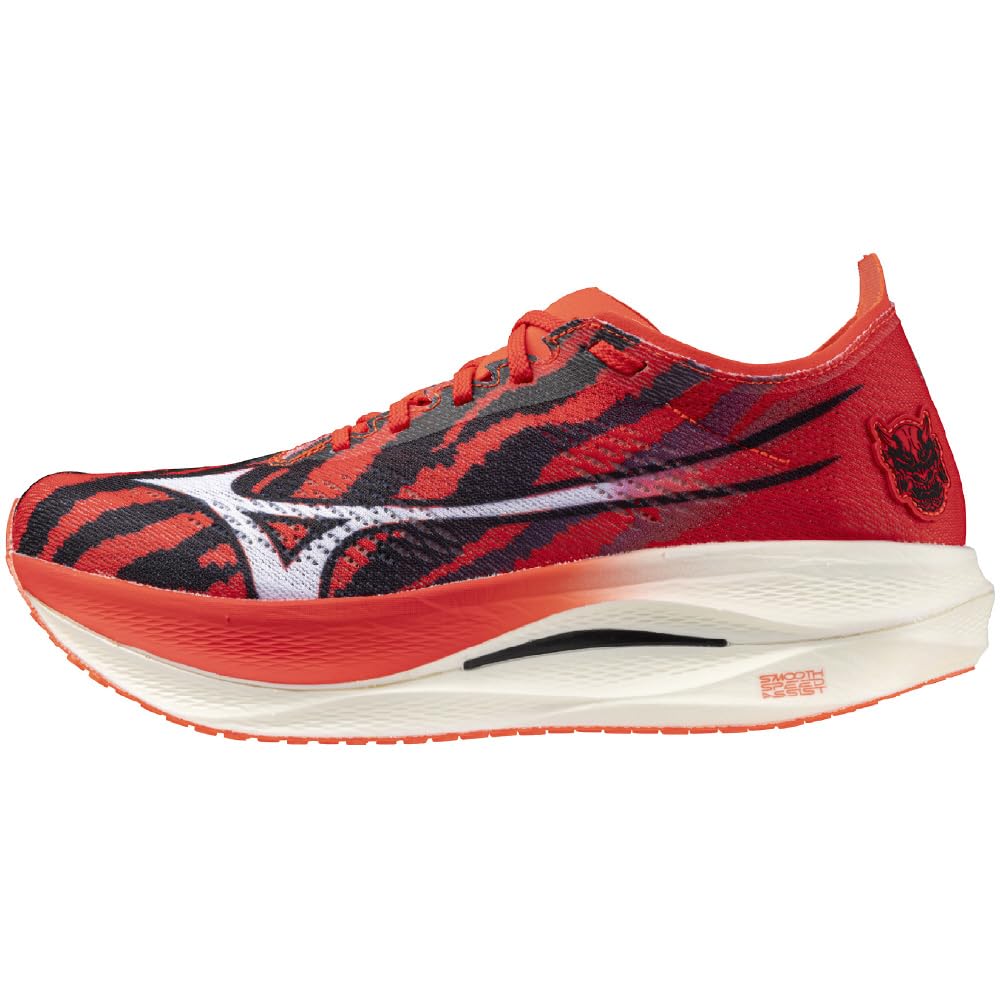 Running Shoes Wave Rebellion Pro LOW Jogging Marathon Training Sports Lightweight Resilience Relay Akaoni X Aoni Cm 2E [Mizuno] 29.0