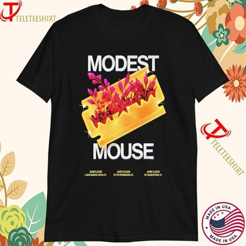 Modest Mouse St Augustine Fl Event 2025 Fan S T Shirt