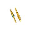 Golden Pharaoh Ballpoint Pens, Set of 3, 0.5mm Oil-Based, Retractable, Smooth Writing, Gift for Kids & Students, Assorted Ancient Egyptian Designs