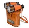 Telescopio binoculare monoculare in ottone antico Cannocchiale nautico vintage