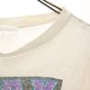 OLD 80s 90s Short sleeve Single stitched printed logo T-shirt white Men's Used