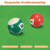 PATIKIL Pool Billiard Ball Set Standard Size 16 Pieces Professional Resin Billiard Balls Billiard Game Replacement Complete Set 2-1/4"