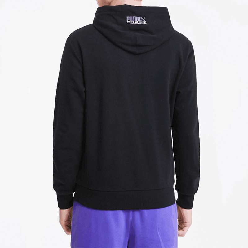 Мужская толстовка с капюшоном Puma Colorblock Logo Print — фото 5