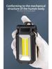 COB Magnetic Work Light Adjustable Folding Strong LED Searchlight Flashlight Waterproof Emergency Camping Tent Lantern With Hook