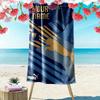 Name Custom UNAM Pumas Print Beach Towel, Large Soft Quick Dry Towel for Beach Camping Swimming