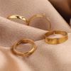 10 Stück Edelstahl Ringrohlinge Offen Verstellbare Fingerringe DIY Schmuckherstellung Rohlinge für Bastler Handgemachtes Geschenk