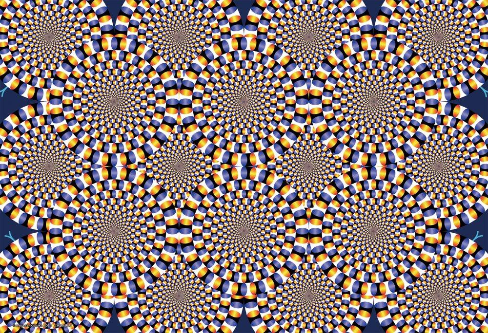 Пазл из 150 деталей, оптическая иллюзия, крупные детали (26x38см)