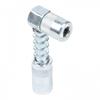 Carbon Steel Construction 90 Degree Tool Grease Coupler Adapter
