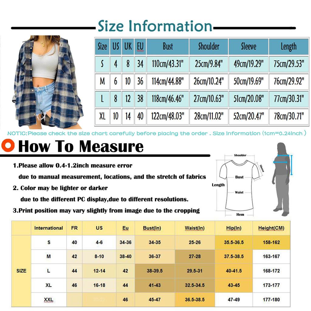 Women's Shirt Casual Plaid Cardigan  And Winter Long-Sleeved Jacket