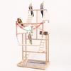 Parrot Play Stand & Training Station with Climbing Ladder, Swing, and Bird Toys