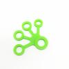 Silicone Finger Resistance Band & Grip Ball Set - Finger Exerciser & Trainer