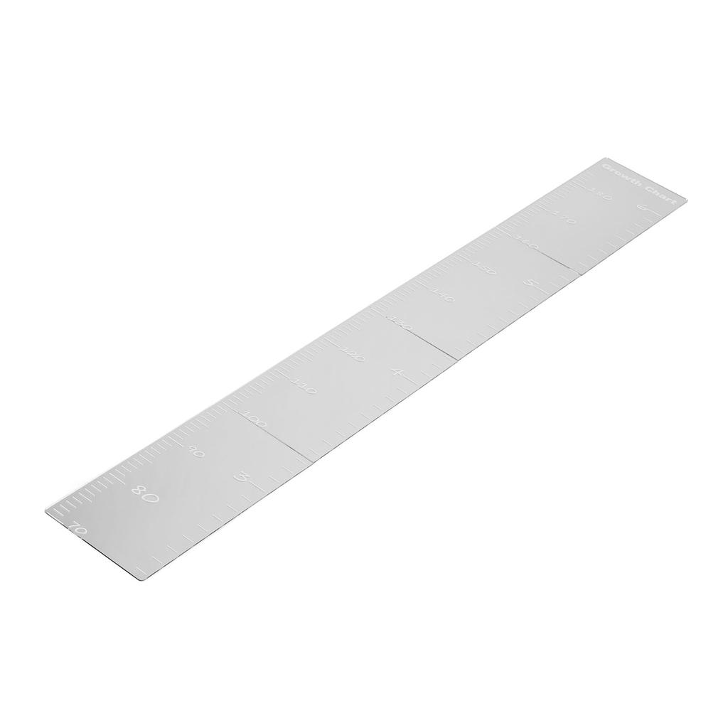Growth Chart Mirror for Kids Shatterproof Acrylic Wall Adhesive Height Ruler Mirror Height Measurement Ruler with