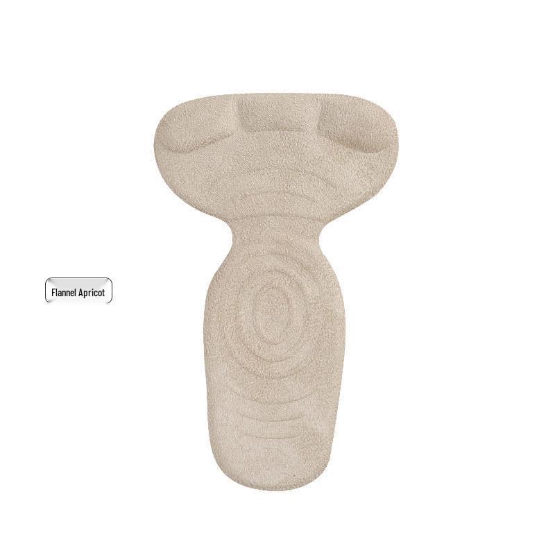 O-Shaped 2-in-1 Gel Heel Pad: Thickened, Non-Slip, Anti-Wear, Self-Adhesive Women's Shock-Absorbing Heel Sticker.