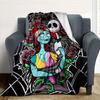 1pc, Disney The Nightmare Before Christmas Blanket, Soft Throw Blanket for Couch Bed Sofa, Living Room, Travel, Camping