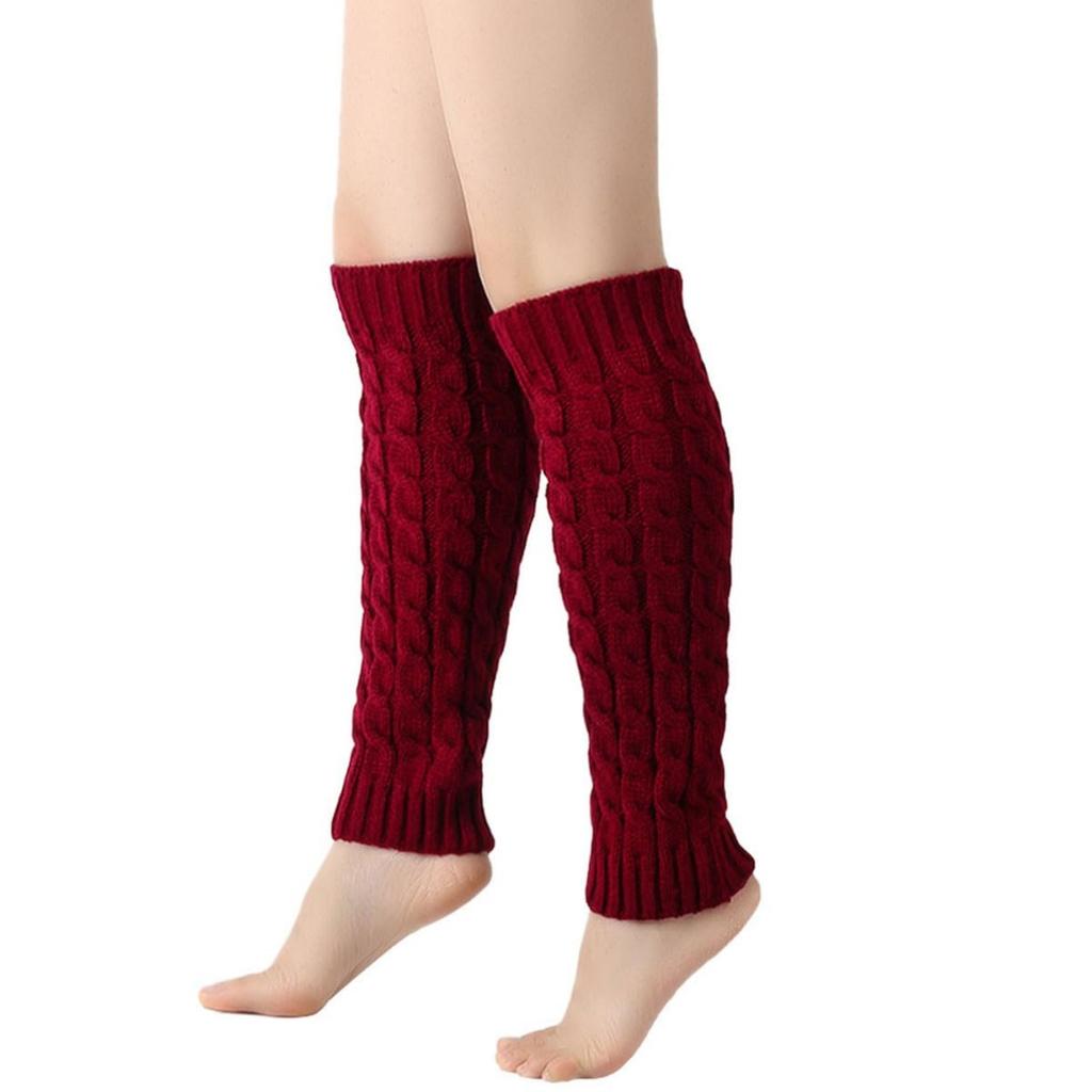 Women's Winter Piled Socks Eight-character Twisted Knitted Coarse Wool Socks