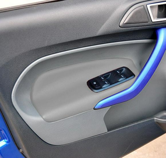 Ford Fiesta (09-14) Leather Door Panel & Armrest Cover for Interior Upgrade