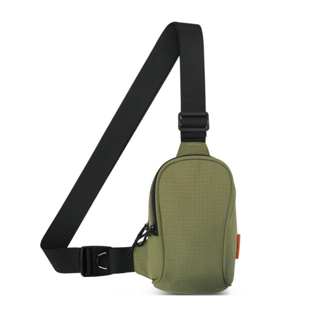 Solid Color Mobile Sports Chest Bag Storage Sports Shoulder Crossbody Bag Mobile Shoulder Bag  Boys