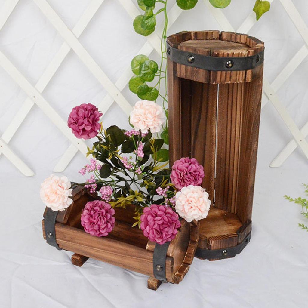 Rustic Decorative Flower Pot Succulent Small Planter Indoor Backyard Home