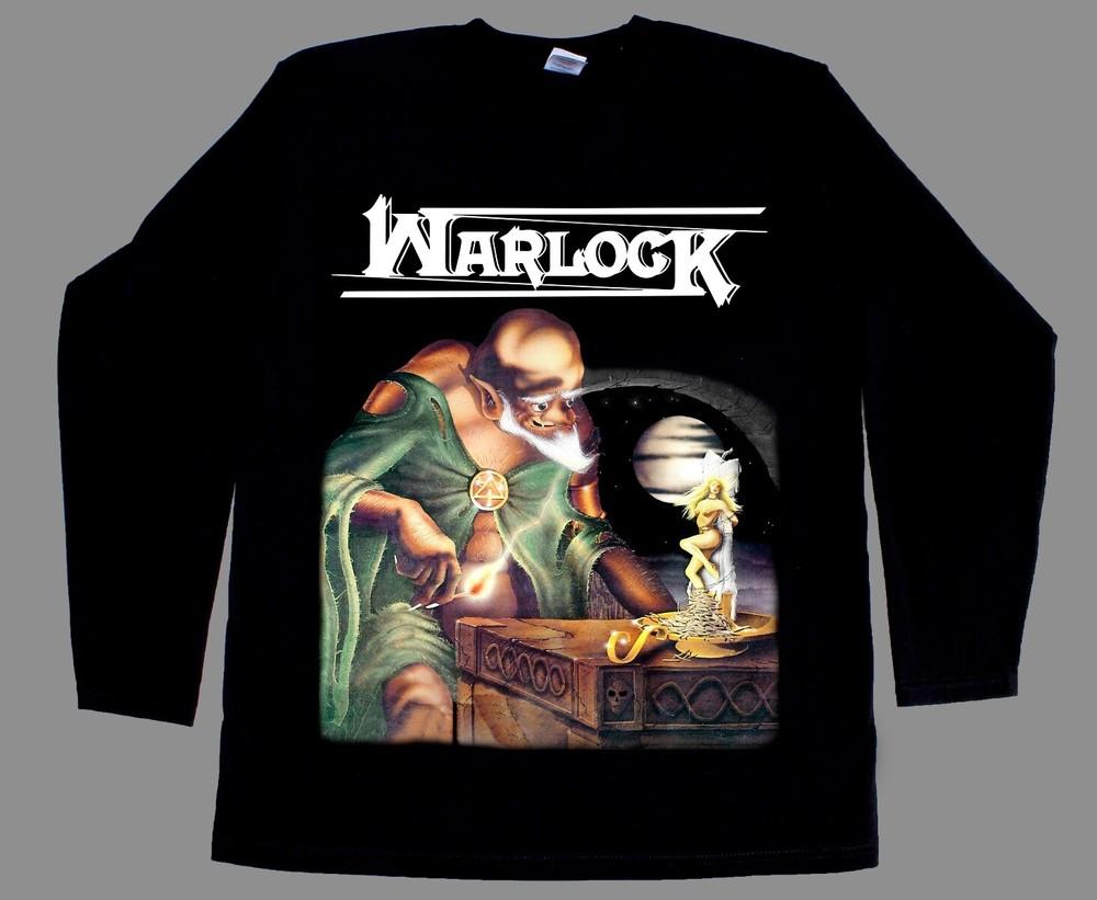 Warlock Burning the Witches84 New Black Shortlong Sleeve Tshirt