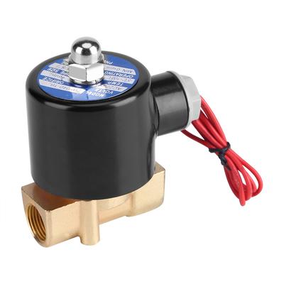 220V DN10 3/8" Elektrisches stromlos geschlossenes Ventil Elektromagnetventil für Wasser Öl Luft Gas