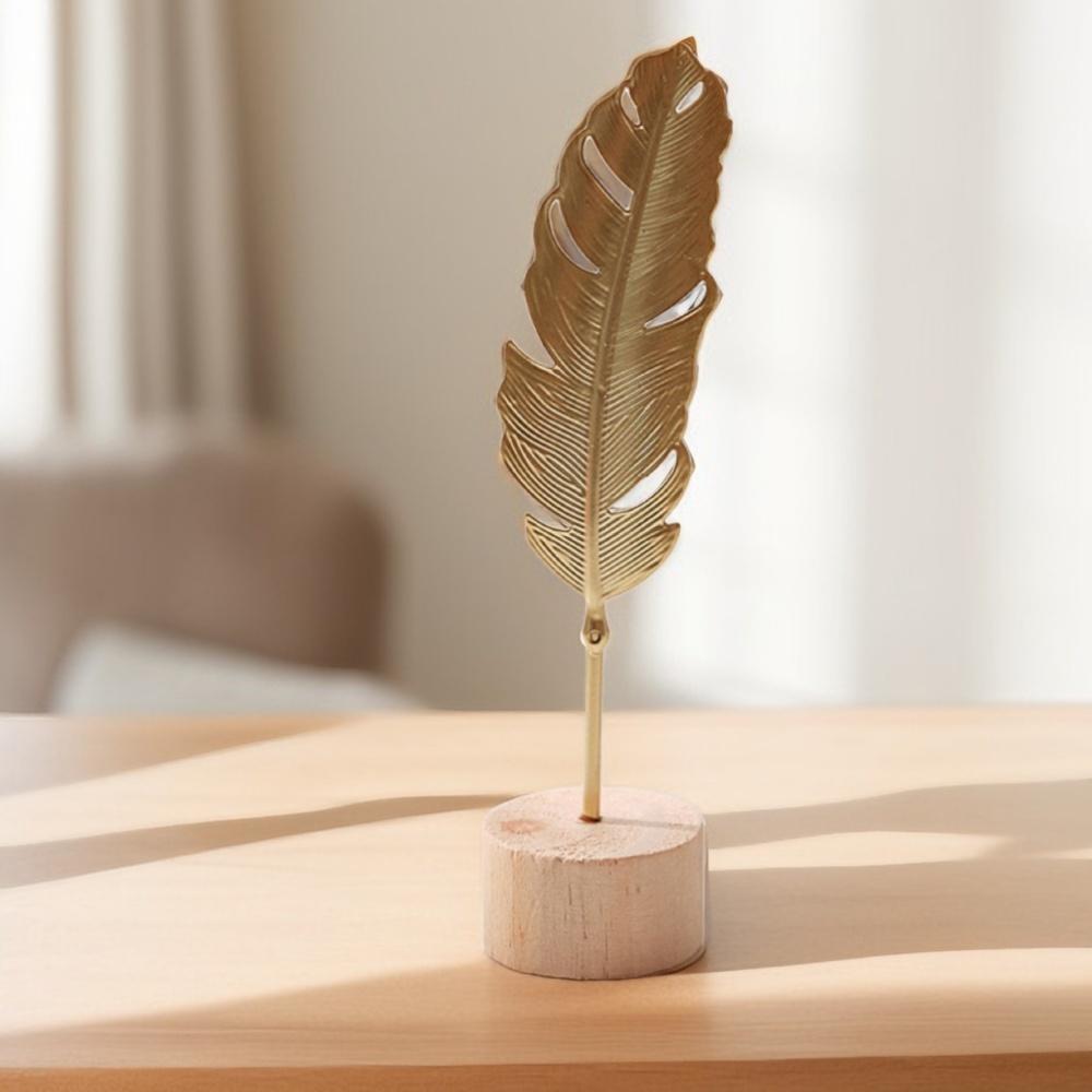 Metallhandwerk Kreatives Wohnzimmer Eingang Weinschrank Dekoration Eisen Ginkgoblatt Dekoration zum Ornament