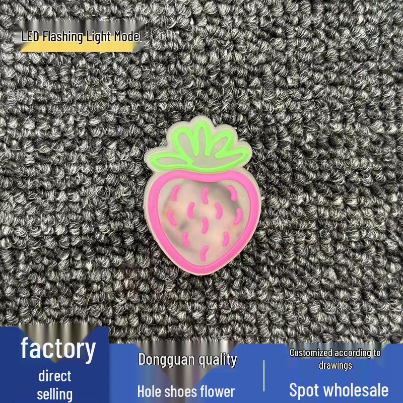 LED Flashing Flower Butterfly Charms for Crocs - Shoe Decorative Accessories