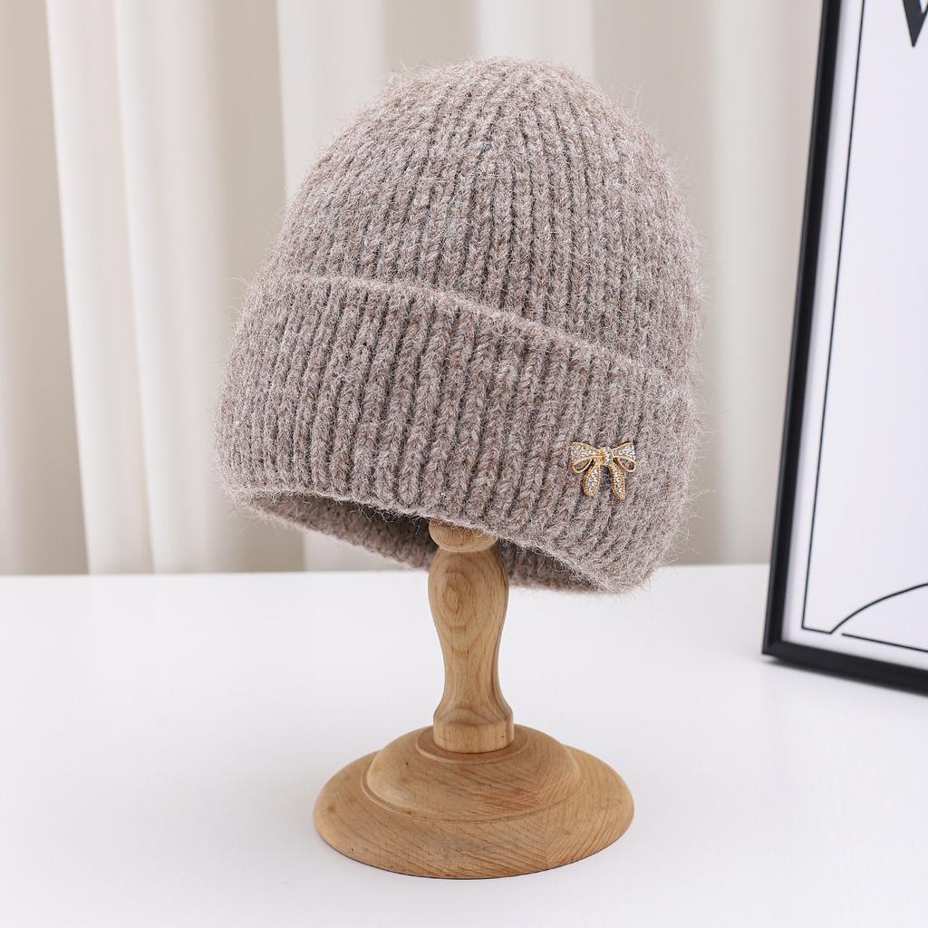 Foreign Trade Big Head Circumference Wool Hat Women'S Autumn And Winter Fashion Show Face Small Versatile Ear Protection Warm Men'S Knitted Hat