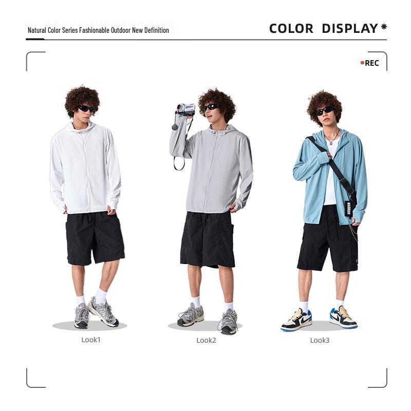 Warrior Unisex UPF50+ Hooded Sun Protection Jacket