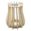 Handcrafted Floral Display for Shelf Wooden Puzzle Flower Vase, Stand Flowers or Minimalist Arrangement Pots Office Artificial Flowers, Decorative