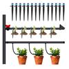 100Pcs Ground Insert Type Irrigation Dripper Drip Sprinkler for Garden Watering System