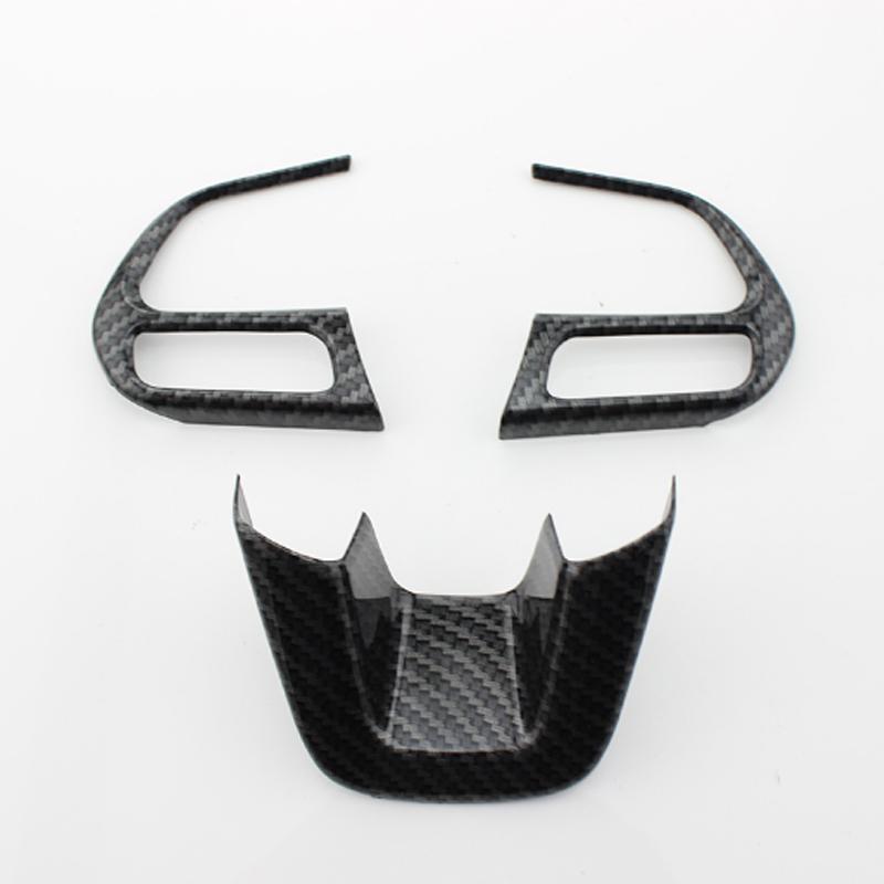 My Good Car ABS-Chrom-Lenkradabdeckungs-Zieraufkleber für Jeep Compass 2017 2018 Renegade 2015 2016 2017