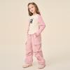 Montagut Girls' Korean-Style Loose Straight-Leg Cargo Pants