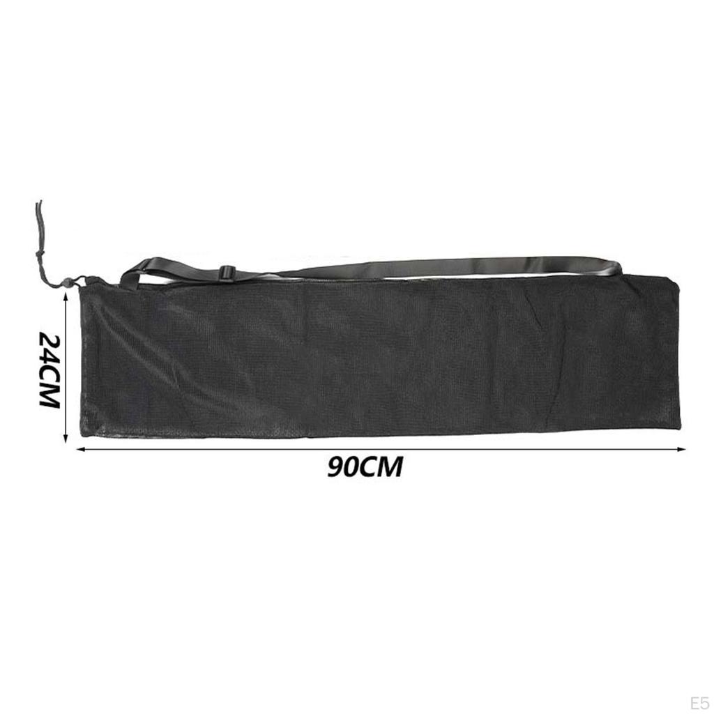Kayak Paddle Bag Drawstring Mesh Split Carrying Pouch