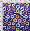 oneOone Cotton Flex Blue Fabric Brush Stroke Sewing Fabric By The Yard Printed Diy Clothing Sewing Supplies 40 Inch