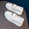 Spring and Summer Nurse Shoes Women's New Soft-soled Cowhide Breathable Anti-wear Feet Thick Soles Not Tired Feet Comfortable Little White Shoes