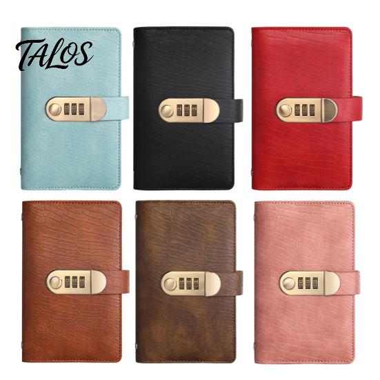 Cash Budgeting Binder Lockable Savings Book with 100 Slots, Three-Digit Password Lock And Transparent Pages Budget Management Notebook Design,