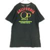 oceanpacific Print Short sleeve Round neck T-shirt L black Men's Used