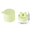 Herbal Inhalant Inhaler Accessory Two Nostrils Sticks Inhaler Tubes Cap Portable Reusable Nasal Inhalers Nasal Suction Cap